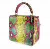 Snakeskin handbag sniny multicolor BG-236